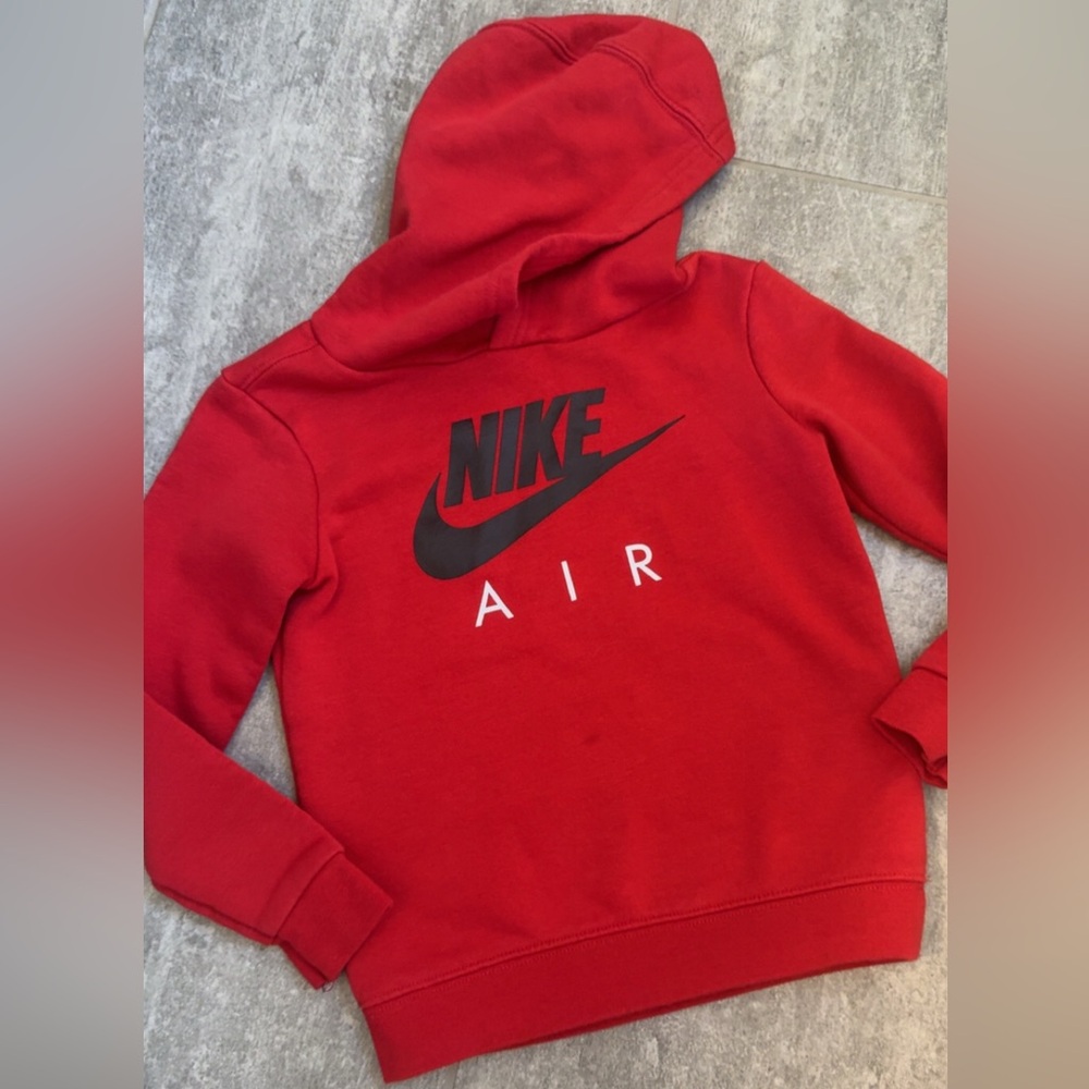 Nike Kids Red Air Hoodie
